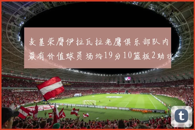 麦基荣膺伊拉瓦拉老鹰俱乐部队内最有价值球员场均19分10篮板2助攻成队内最佳